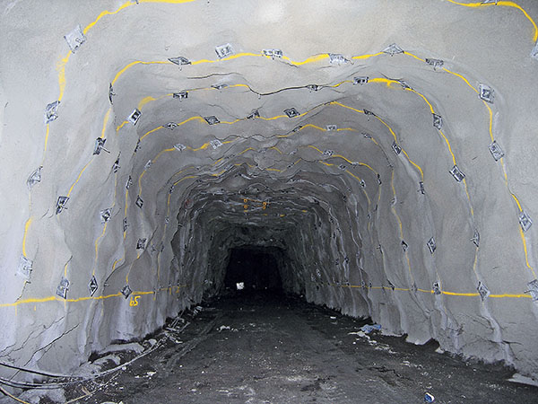 Corroded Mining Elements replaced with Double Corrosion Protected DSI Rock Bolts Corroded Mining Elements replaced with Double Corrosion Protected DSI Rock Bolts