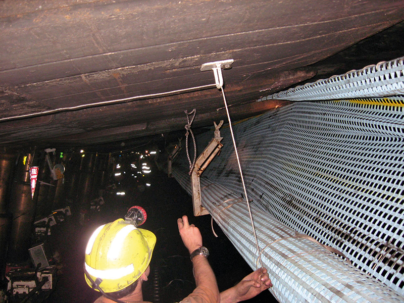 Long-term Use of DSI TenCate Recovery Mat System at the Springvale Underground Mine Long-term Use of DSI TenCate Recovery Mat System at the Springvale Underground Mine