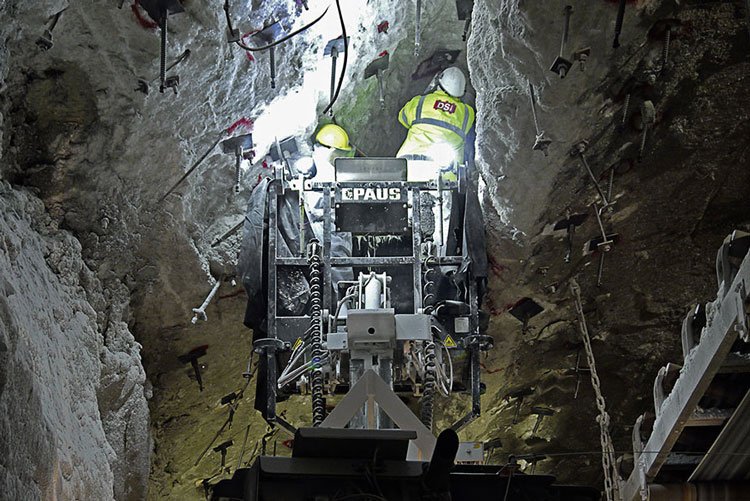 Fault Zones in Borth Rock Salt Mine successfully stabilized Fault Zones in Borth Rock Salt Mine successfully stabilized