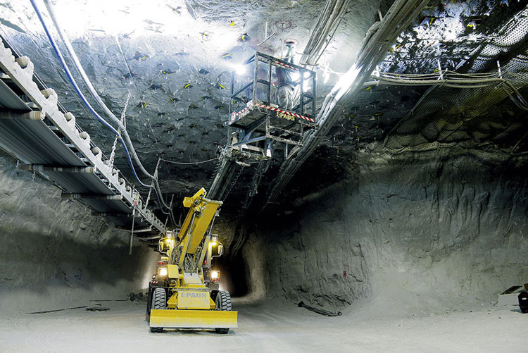 Fault Zones in Borth Rock Salt Mine successfully stabilized Fault Zones in Borth Rock Salt Mine successfully stabilized