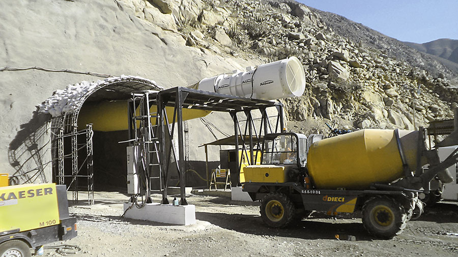 The ecological Alternative: Tunnel Excavation for the Cheves Hydroelectric Power Plant in Peru The ecological Alternative: Tunnel Excavation for the Cheves Hydroelectric Power Plant in Peru