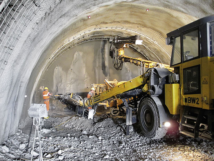 The Albaufstieg: DSI supplies Tunneling Products for High Speed Rail Line The Albaufstieg: DSI supplies Tunneling Products for High Speed Rail Line
