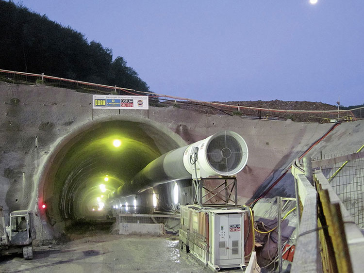 The Albaufstieg: DSI supplies Tunneling Products for High Speed Rail Line The Albaufstieg: DSI supplies Tunneling Products for High Speed Rail Line