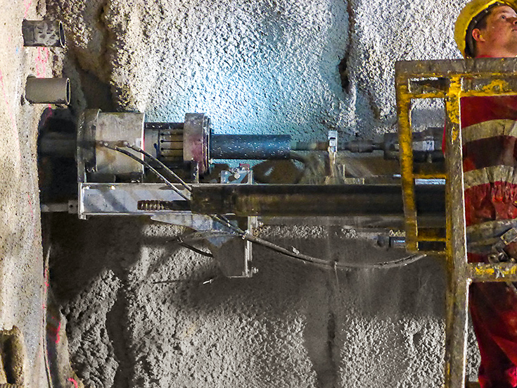AT – Pipe Umbrella System with innovative Squeezed Connection stabilizes Koralm Tunnel, KAT3 AT – Pipe Umbrella System with innovative Squeezed Connection stabilizes Koralm Tunnel, KAT3