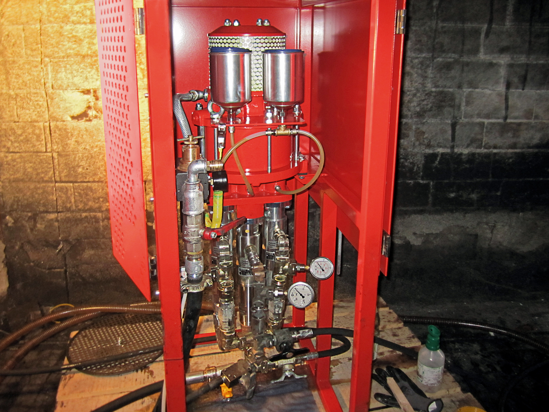 DSI Mine Fill Resins pass DMT’s "Big Fire Test" DSI Mine Fill Resins pass DMT’s "Big Fire Test"