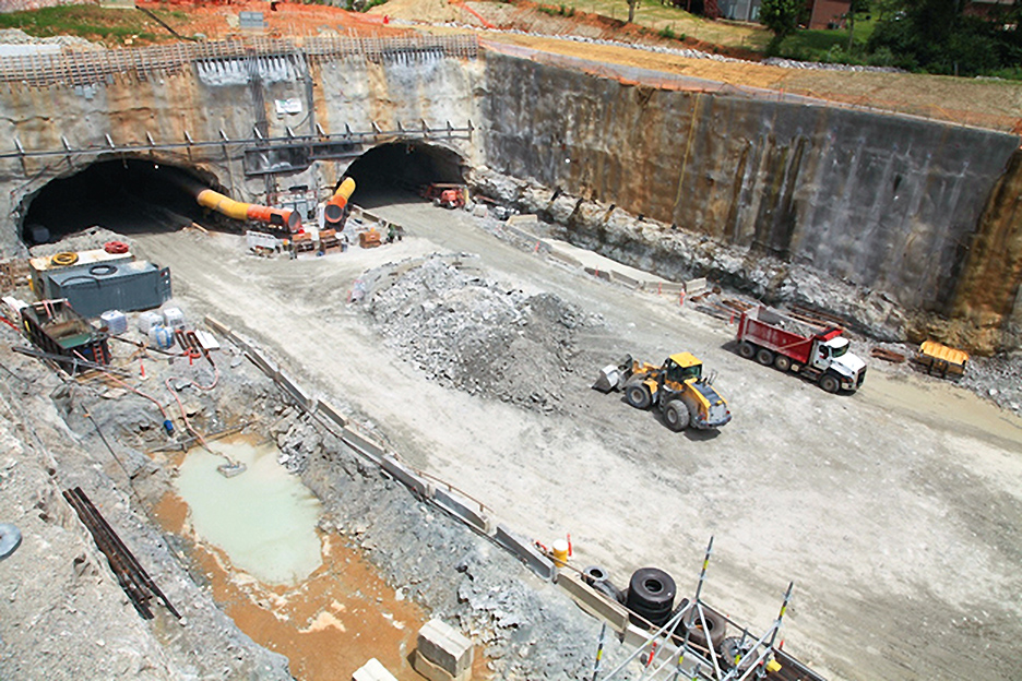 Fast Emergency Reaction: DSI Steel Ribs ensure Safe Advancement of the Drumanard Tunnel Fast Emergency Reaction: DSI Steel Ribs ensure Safe Advancement of the Drumanard Tunnel