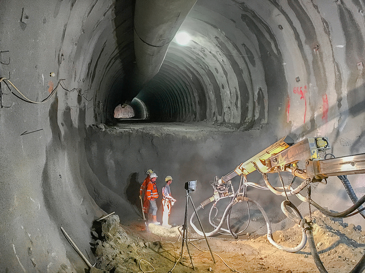 Short Distances with DSI: Supply of Ground Support Products for the Granitztal Tunnel Chain in Austria Short Distances with DSI: Supply of Ground Support Products for the Granitztal Tunnel Chain in Austria