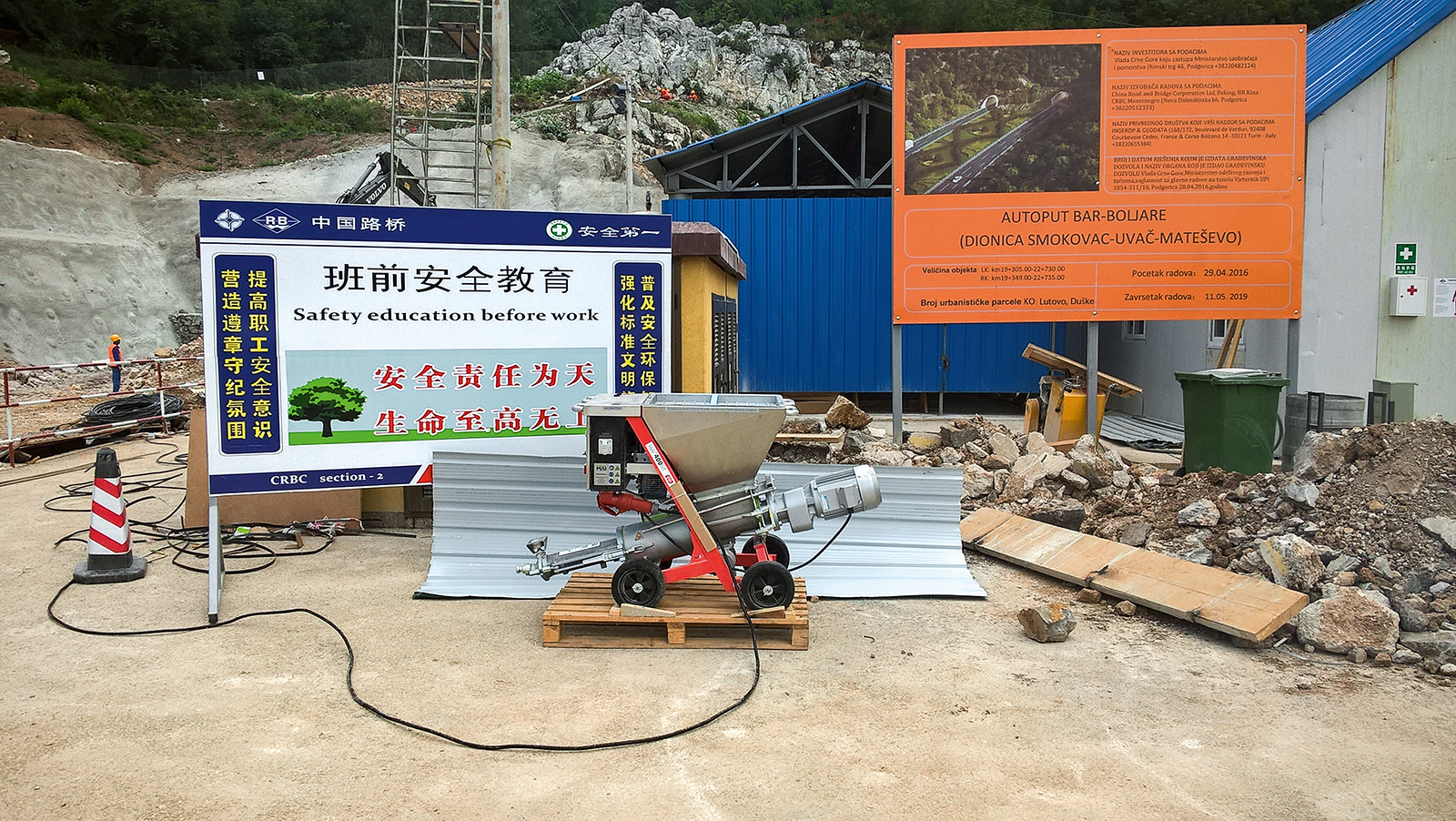 DSI Underground Ground Support Products stabilize the Advancement of Tunnel Structures on the Bar-Boljare Motorway DSI Underground Ground Support Products stabilize the Advancement of Tunnel Structures on the Bar-Boljare Motorway